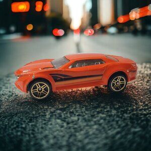 Hot Wheels Ryura Lx Orange 2013 Die Cast Collectable Car Model NO BOX Vintage